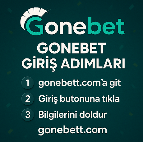 Gonebet giriş, üyelerin tek tıkla hesaplarına erişip kesintisiz bahis ve casino keyfi yaşamalarına imkân tanır.